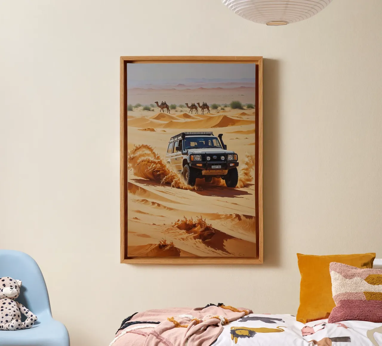 Safari Expedition Through Endless Dunes tela da AlbertKlee