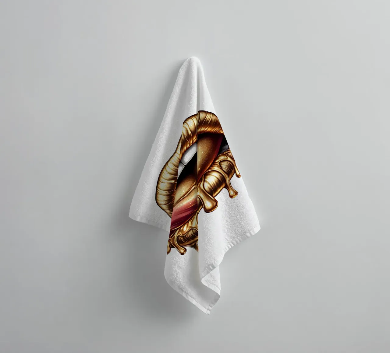 LABBRA RITRATTO DI MODA asciugamano da bagno da ARTOMATIC