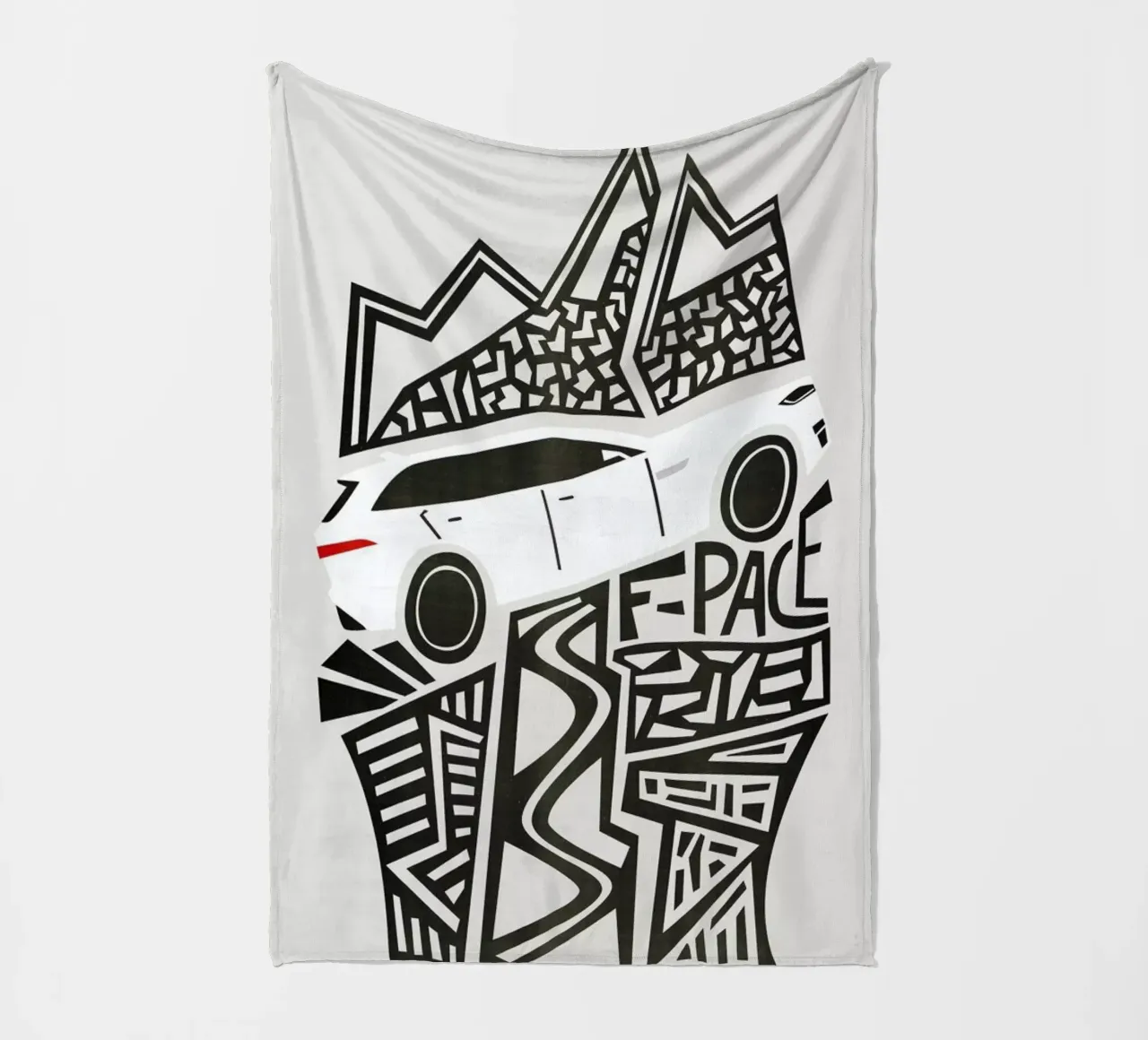 F Pace coperta in pile da Fox & Velvet