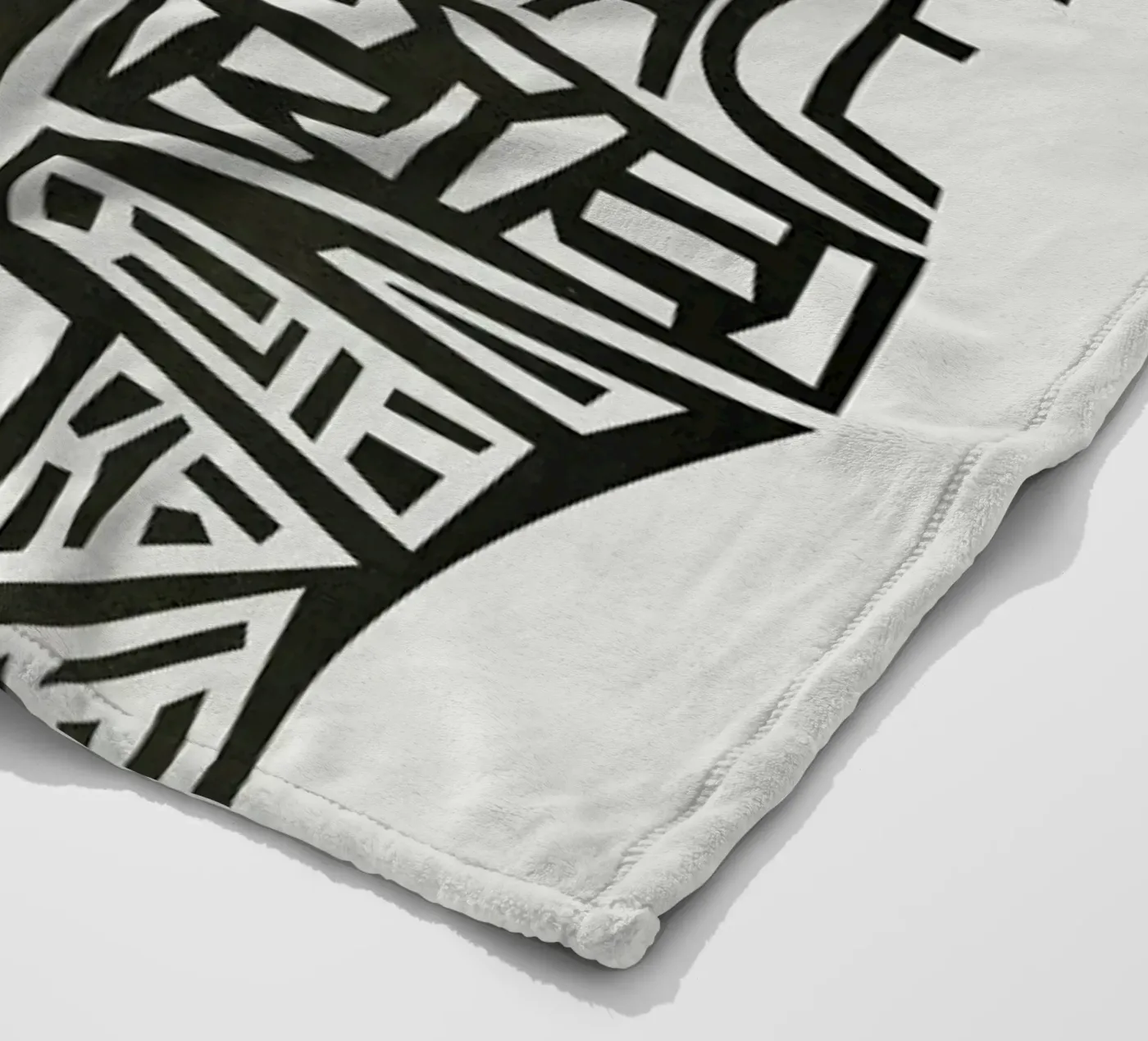 F Pace fleece blanket by Fox & Velvet