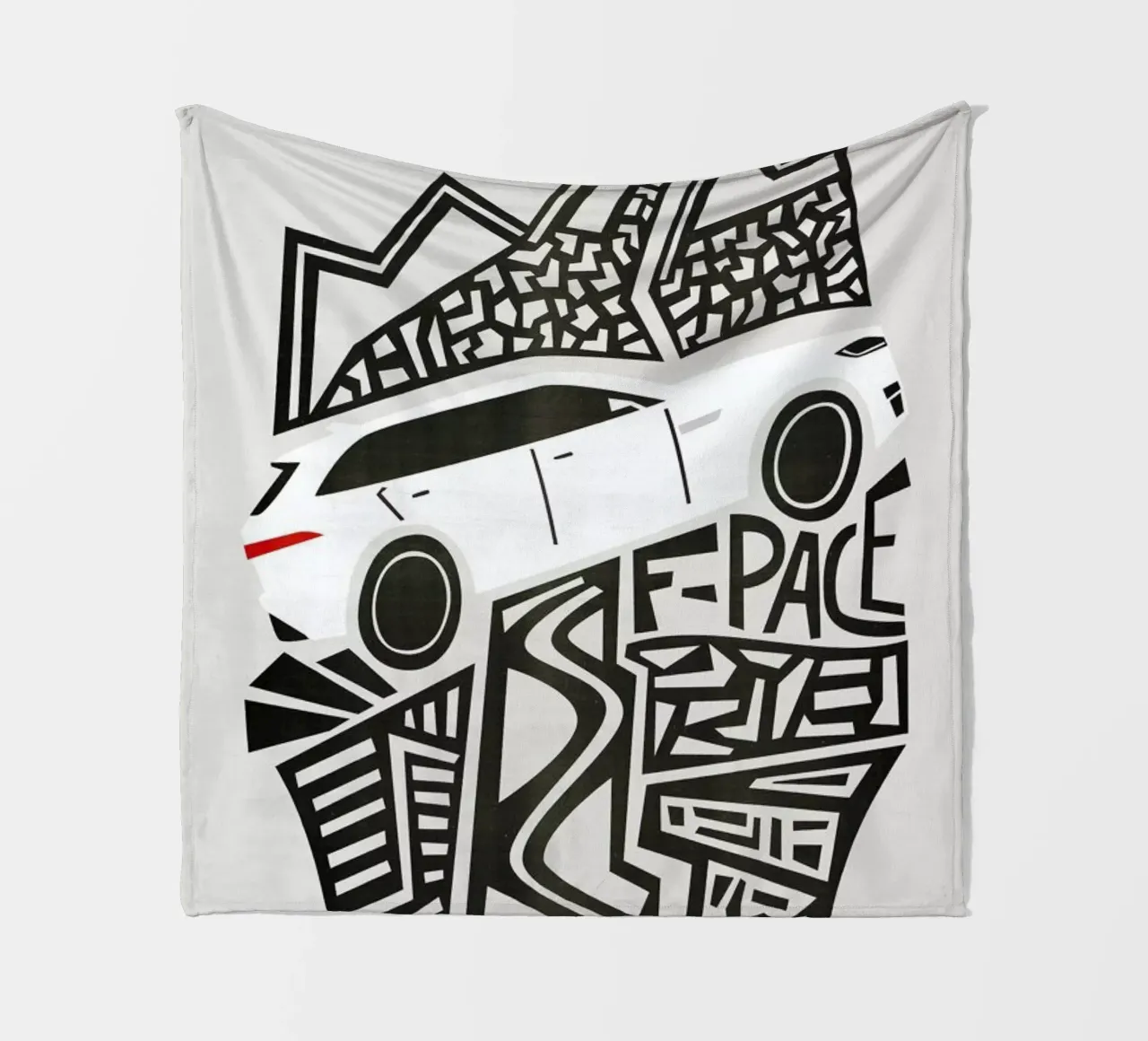 F Pace Fleecedecke von Fox & Velvet