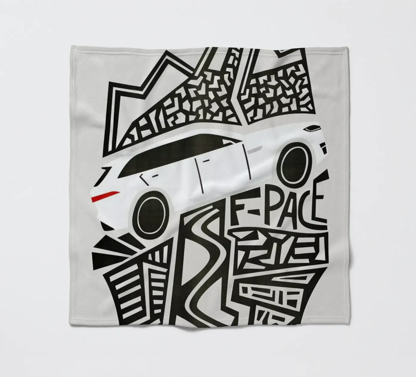 F Pace fleecedeken van Fox & Velvet