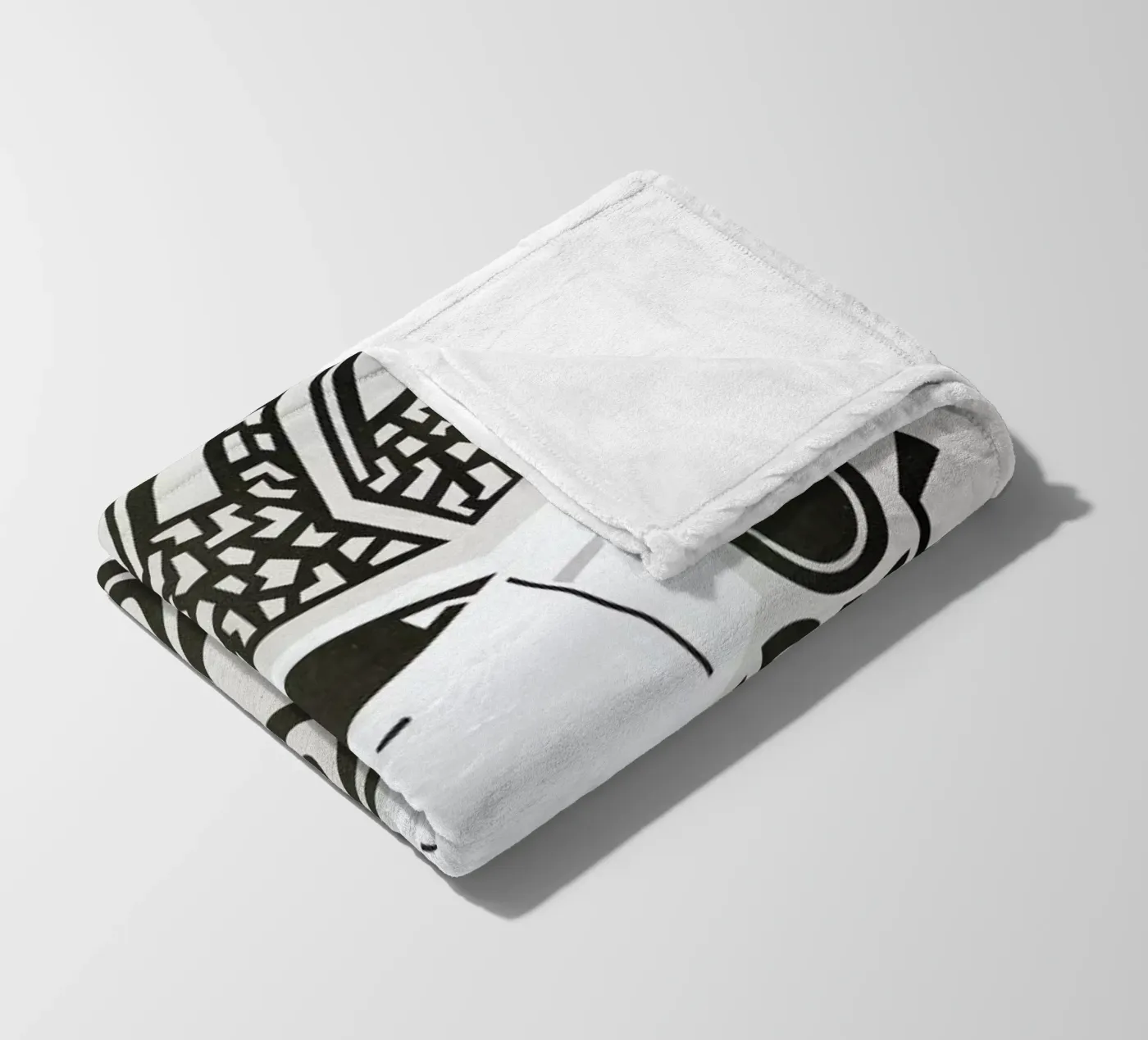 F Pace fleece blanket by Fox & Velvet