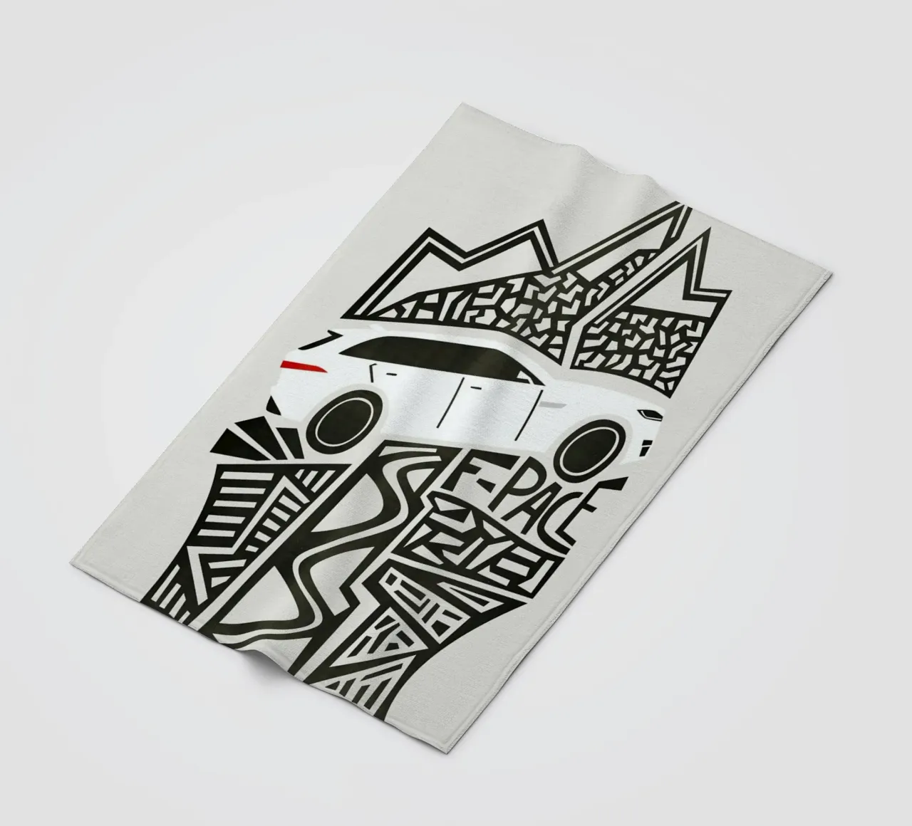 F Pace Fleecedecke von Fox & Velvet