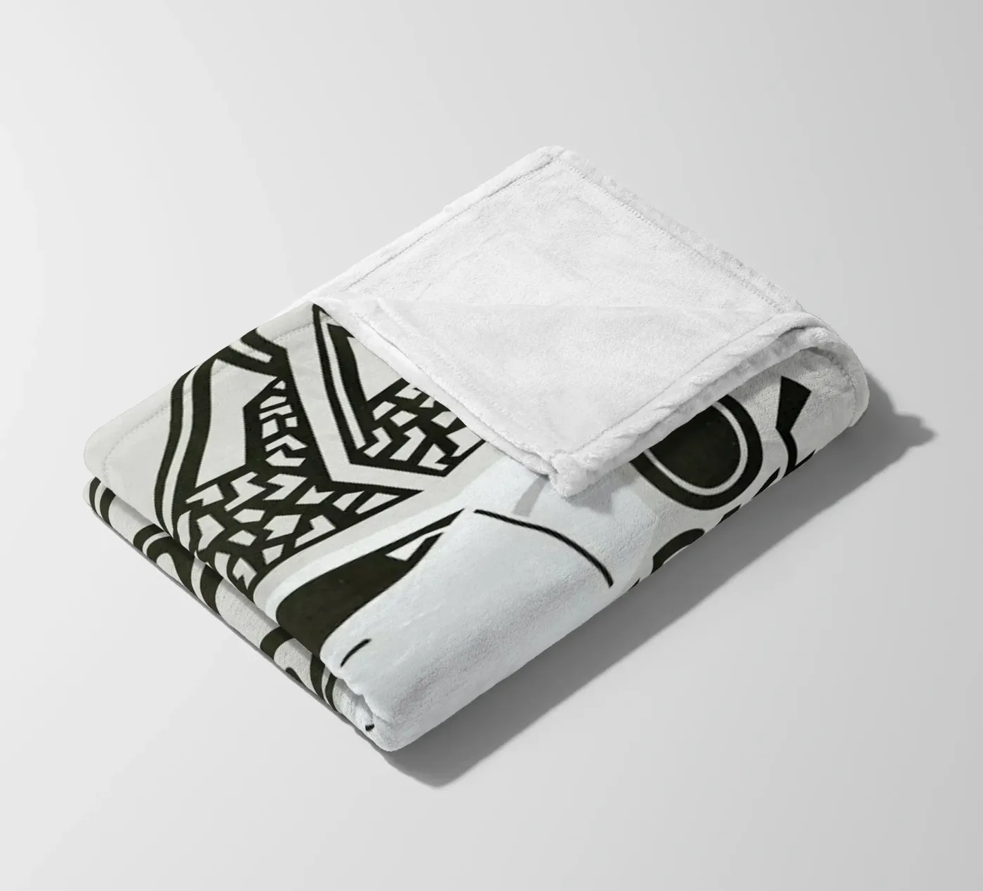 F Pace fleece blanket by Fox & Velvet