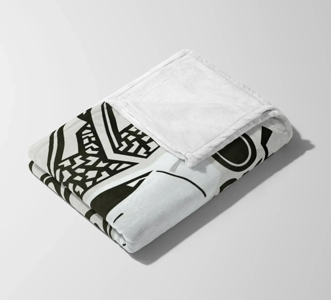 F Pace fleece blanket by Fox & Velvet