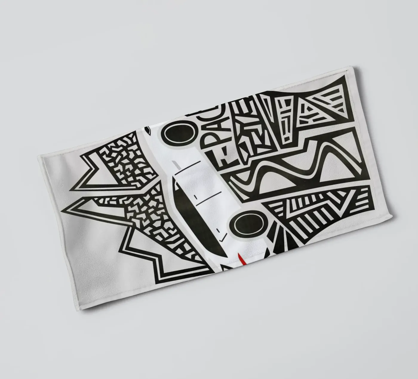 F Pace towel by Fox & Velvet