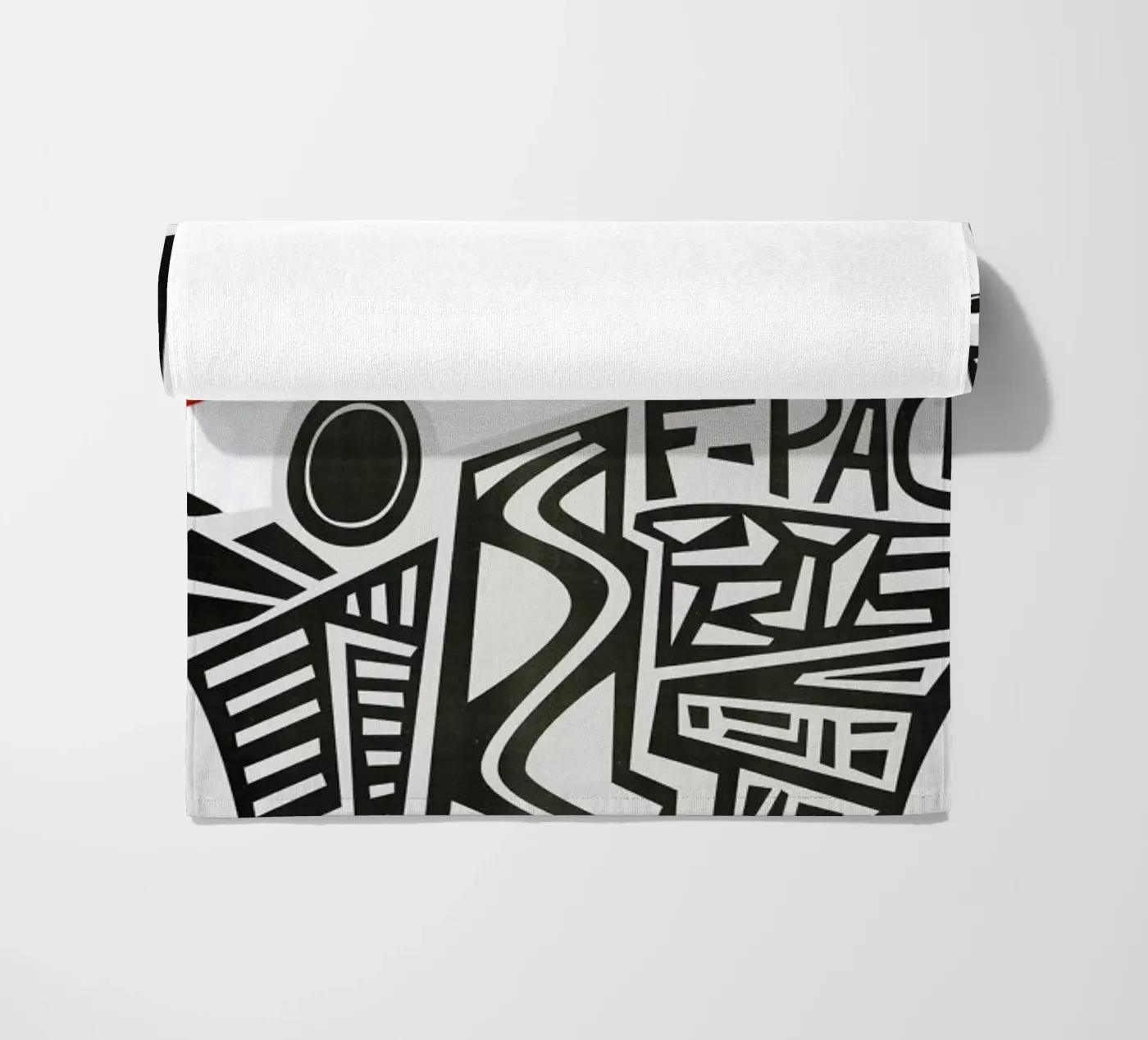 F Pace beach towel by Fox & Velvet
