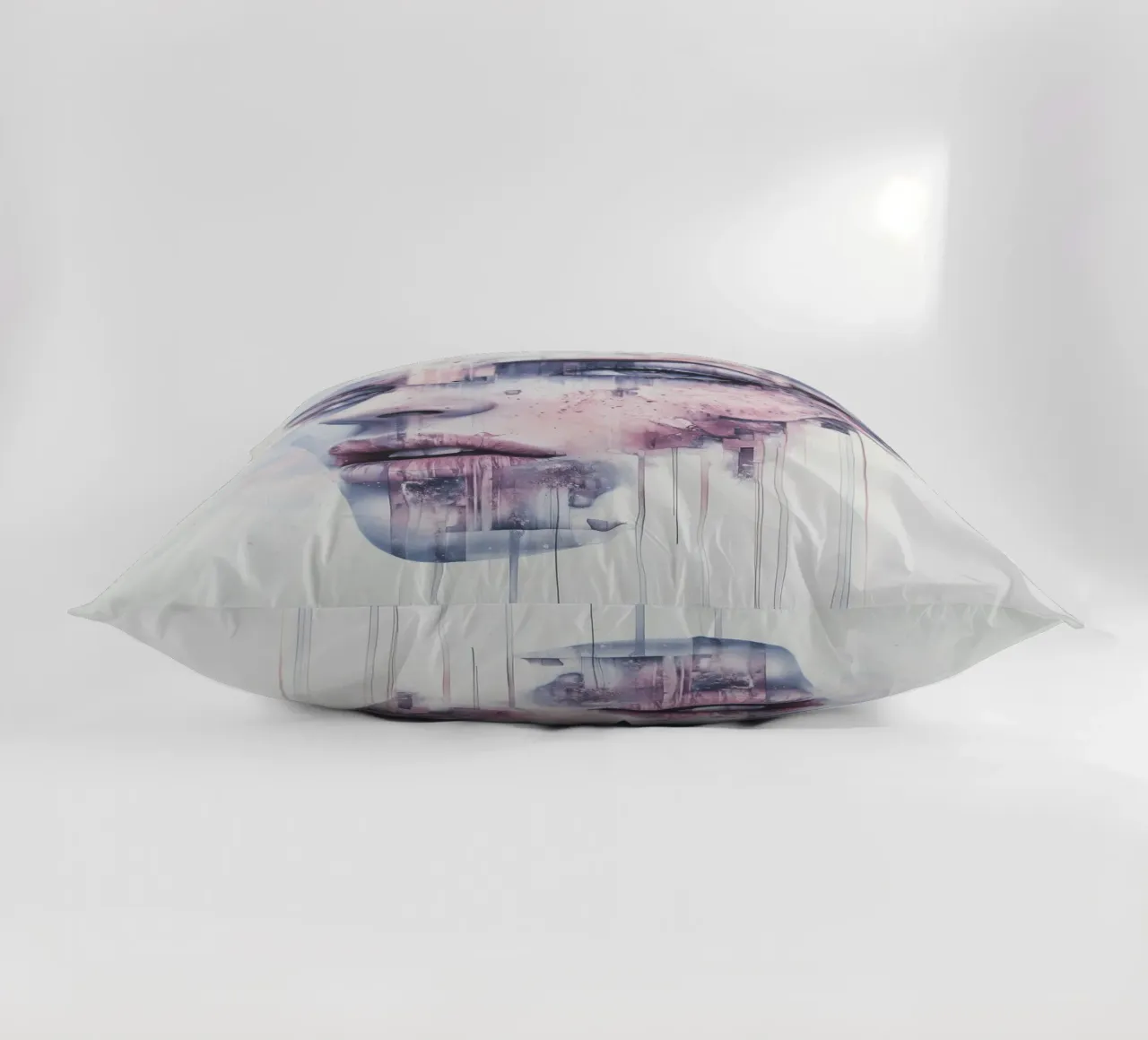 Abstract face cuscino da Synthaira