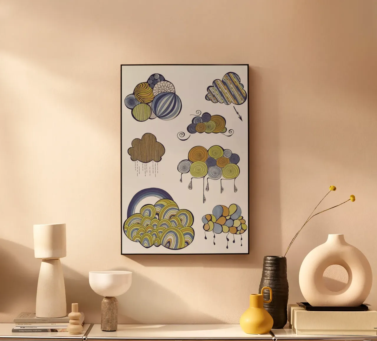 Wolken plexiglass da Sabrina Ziegenhorn