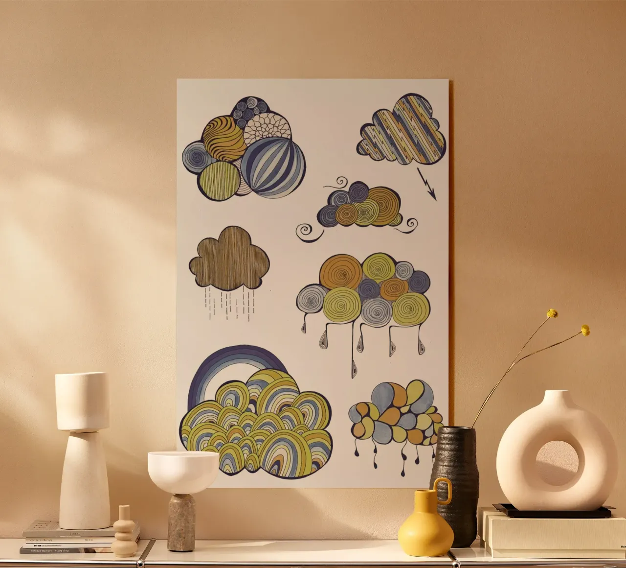 Wolken plexiglass da Sabrina Ziegenhorn