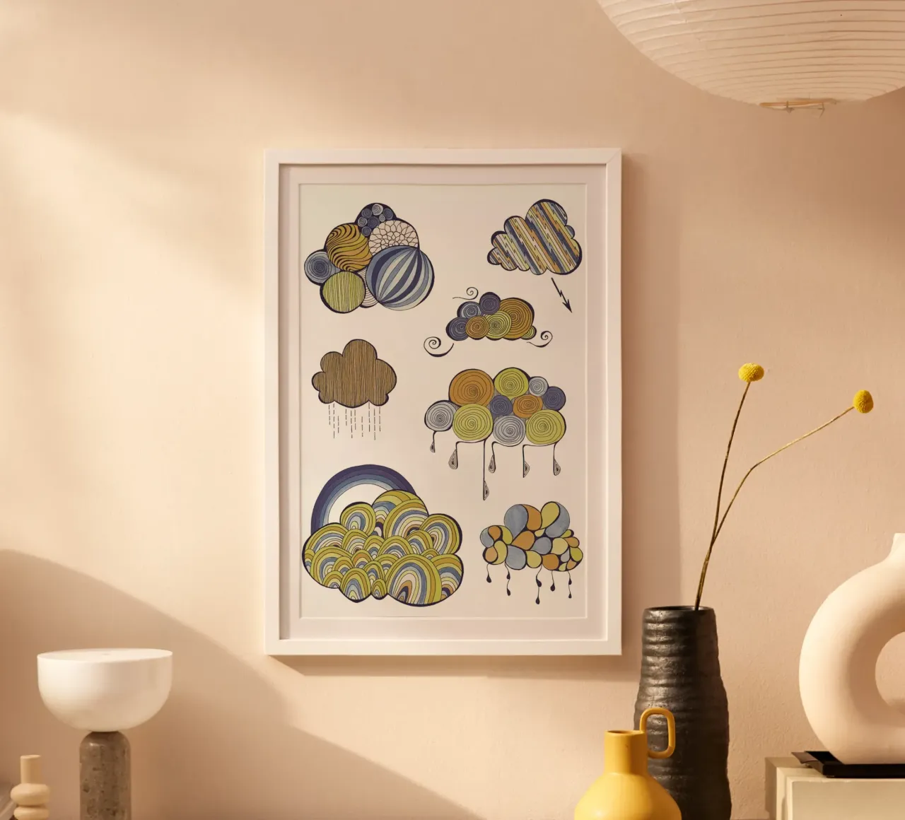 Wolken poster da Sabrina Ziegenhorn