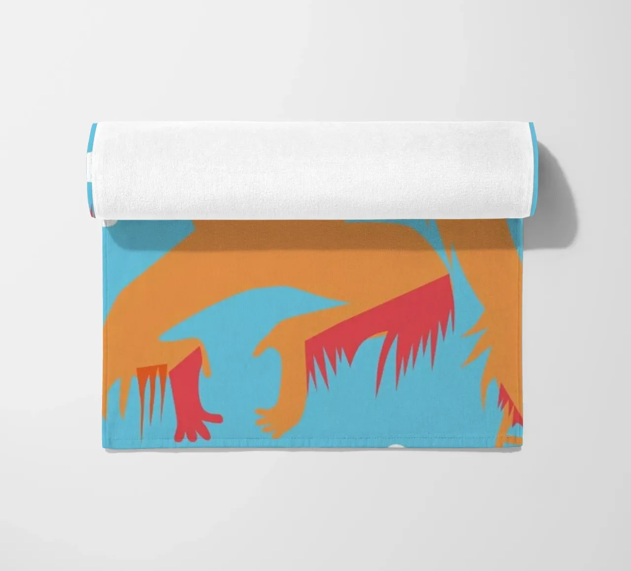 Happiness Strandtuch von Monika Aichele