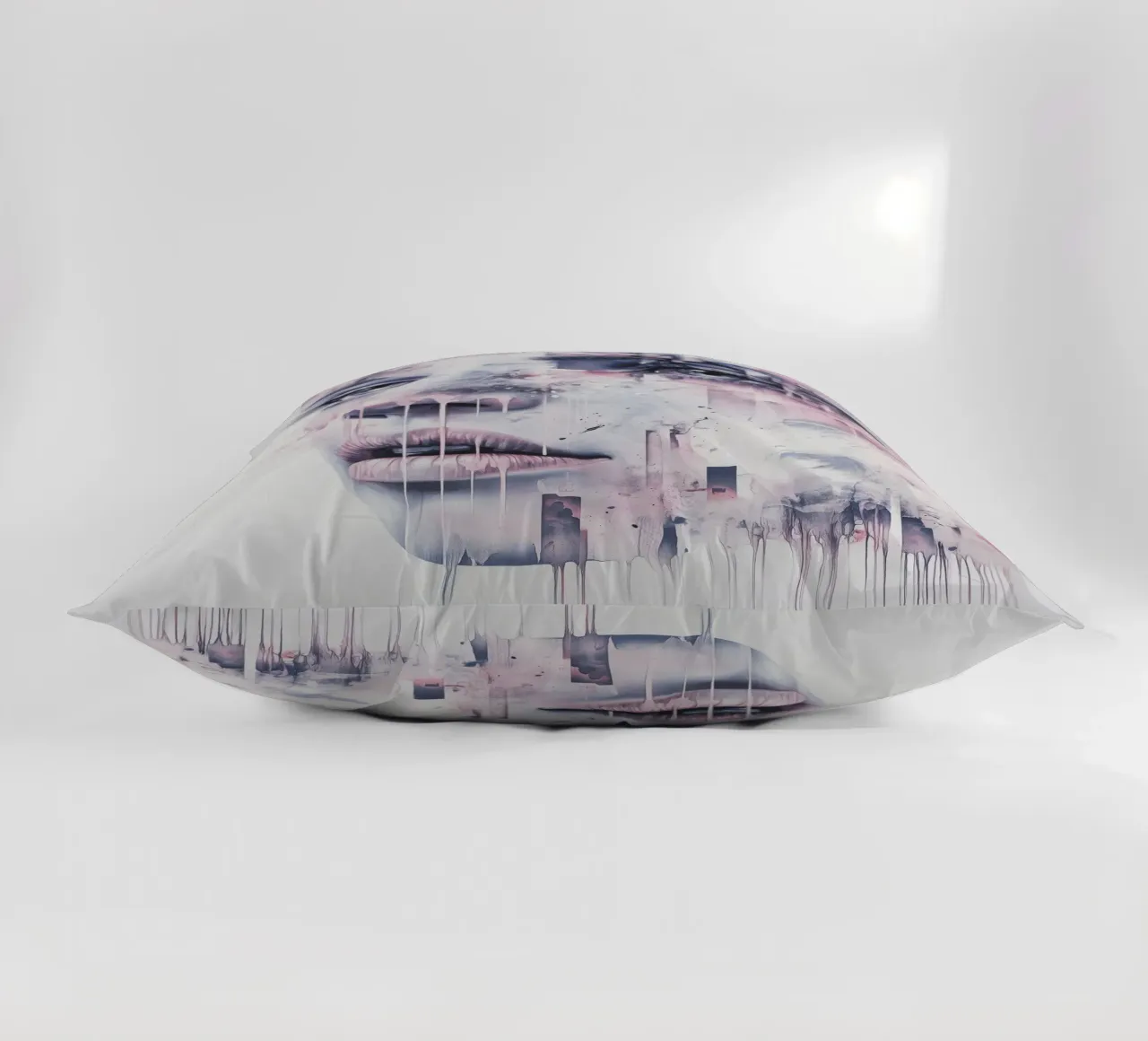 Abstract face cuscino da Synthaira