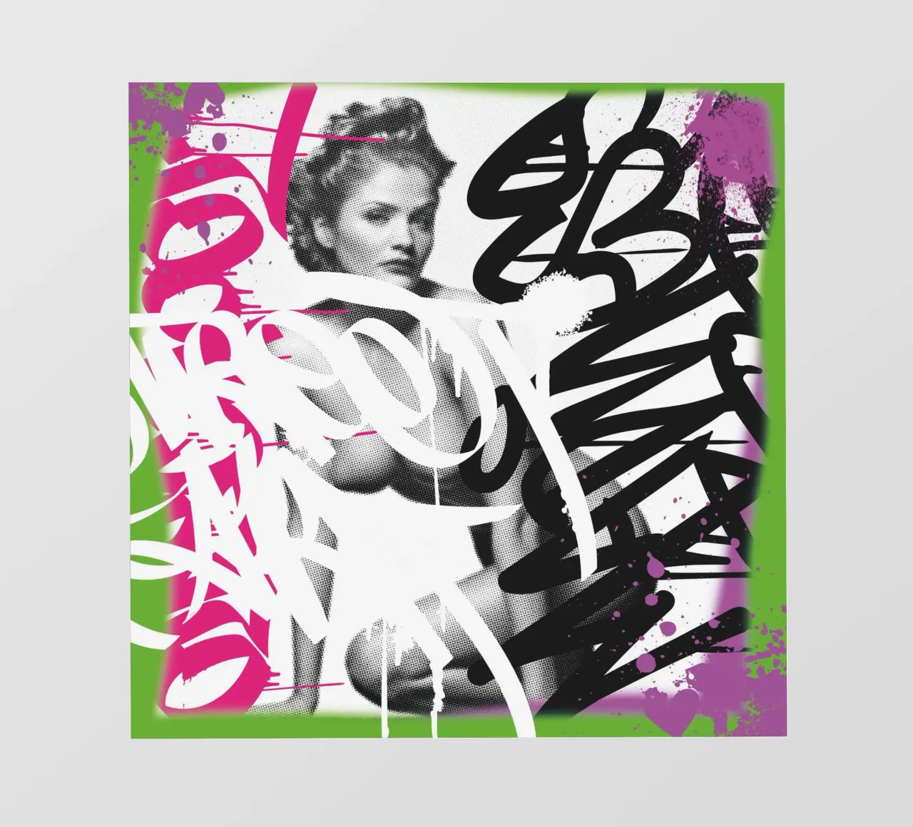 Streetart Model telo in pvc da Flo Klein