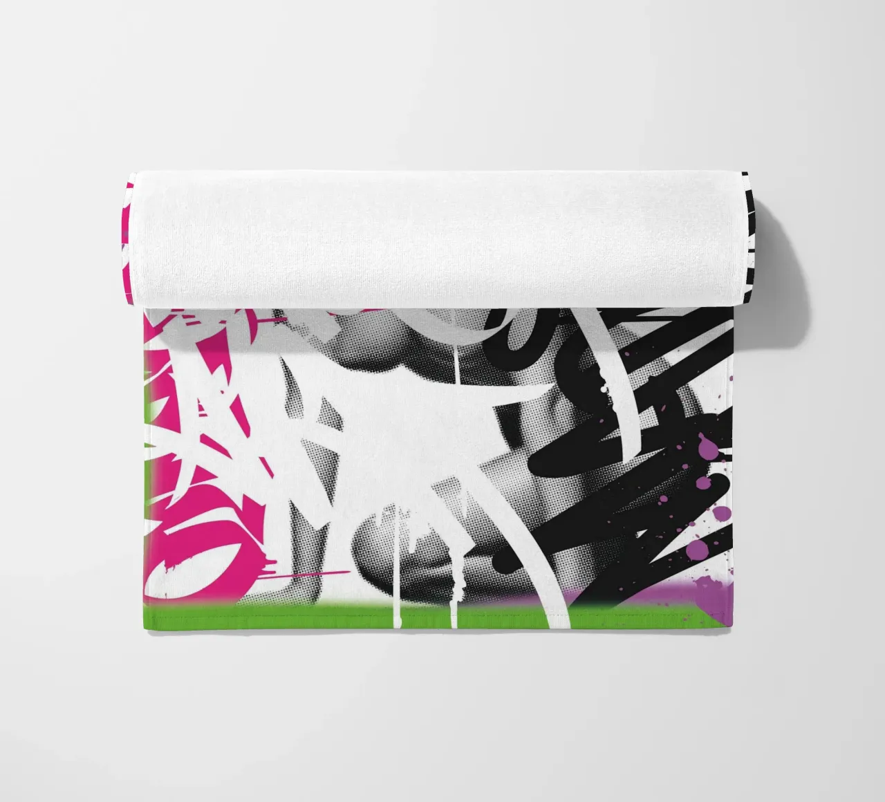 Streetart Model telo mare da Flo Klein