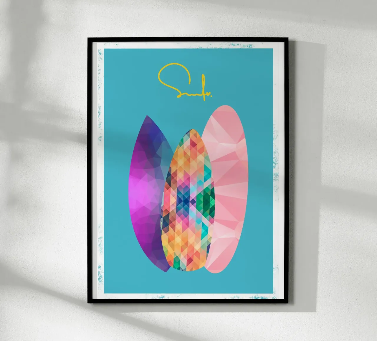 Surf Love No. 3 poster da LIMITED EDITION LETTERS