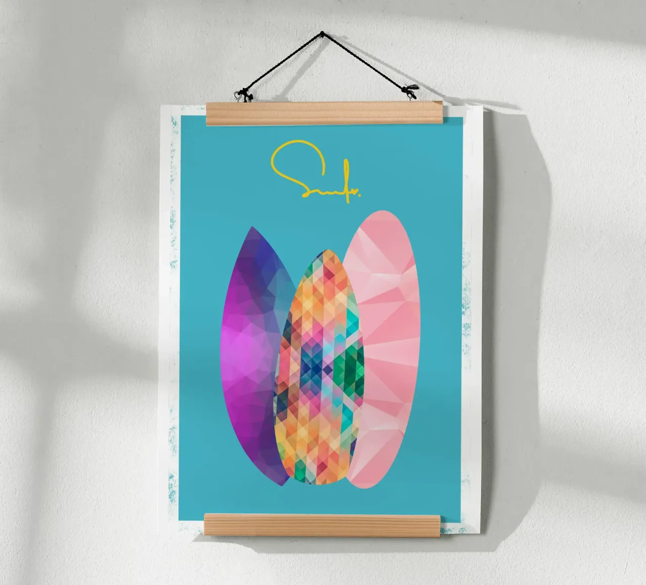 Surf Love No. 3 poster da LIMITED EDITION LETTERS
