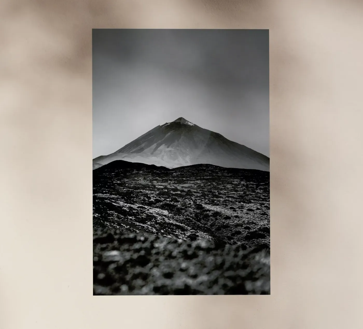 Teide backlit folie van Victoria Frost