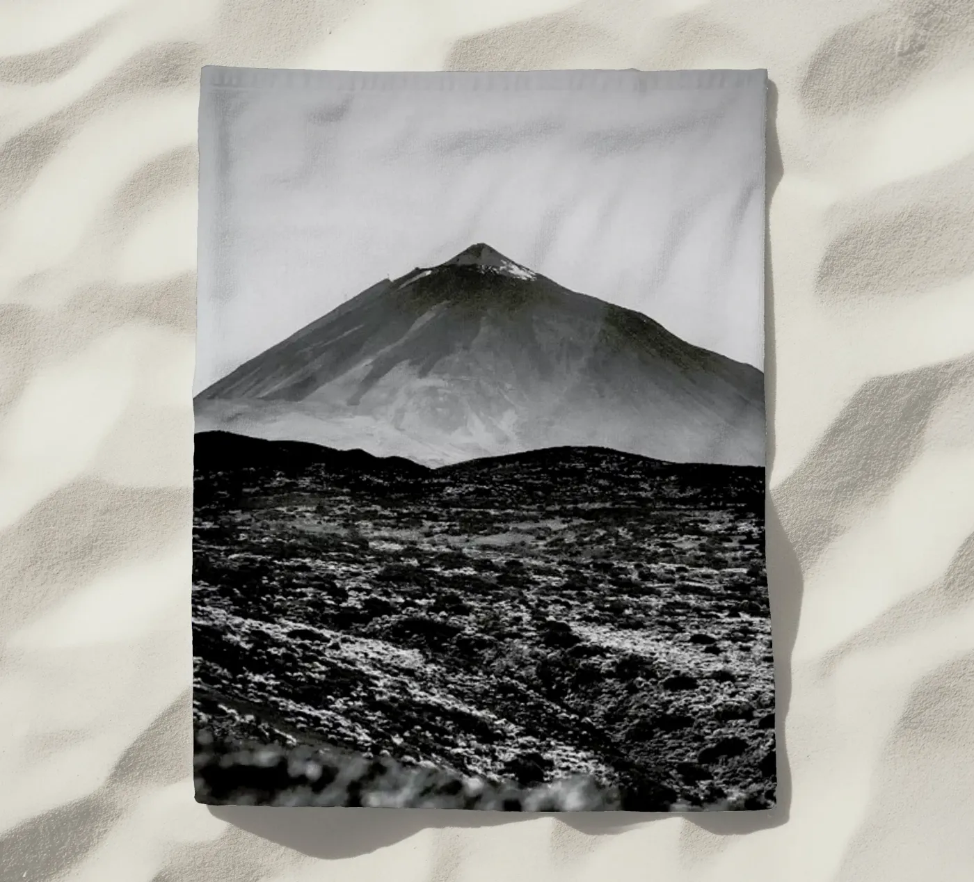Teide Strandtuch von Victoria Frost