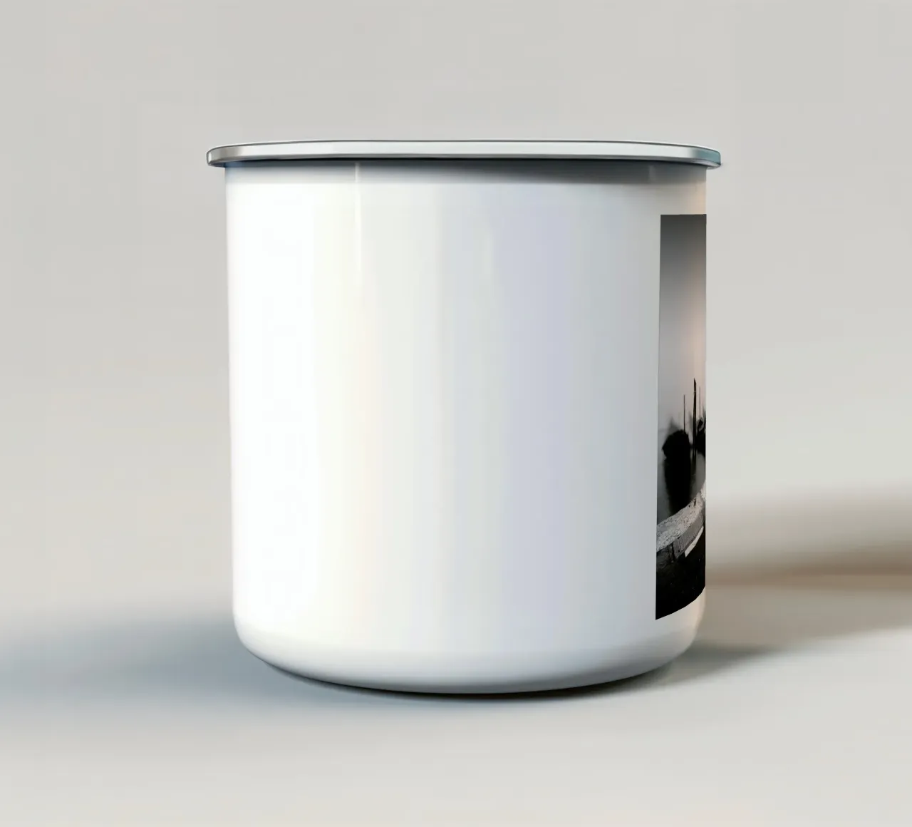 Gondola Study 2 tazza in smalto da Michael J. Reibert