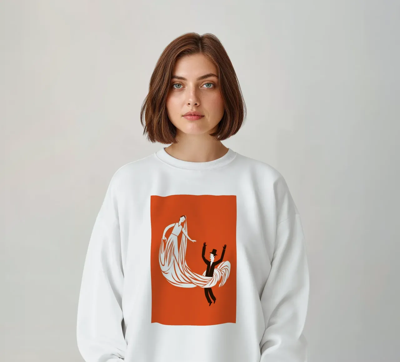 Veil sweatshirt by Monika Aichele