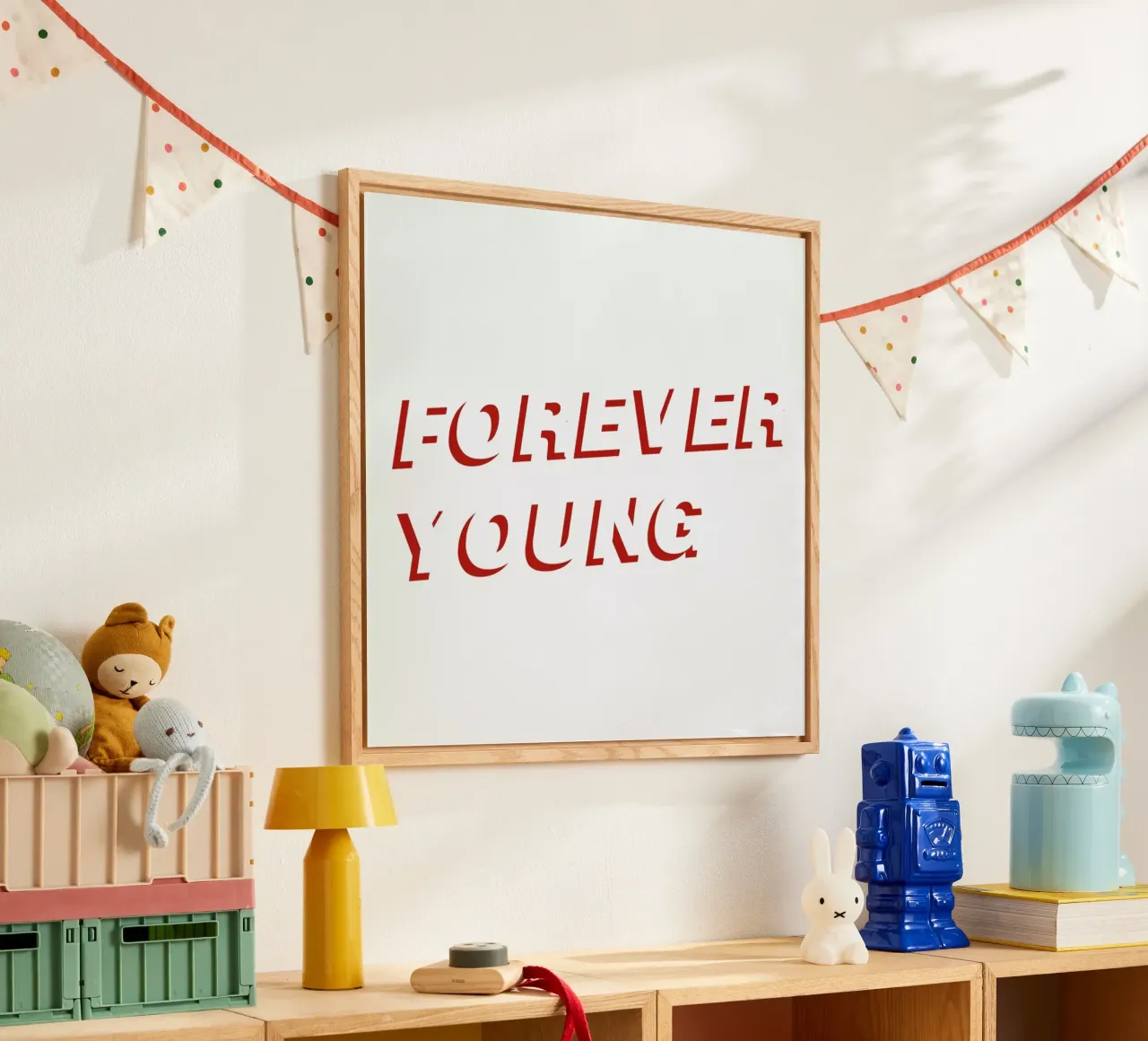 Forever Young White plexiglass da FRAICHE