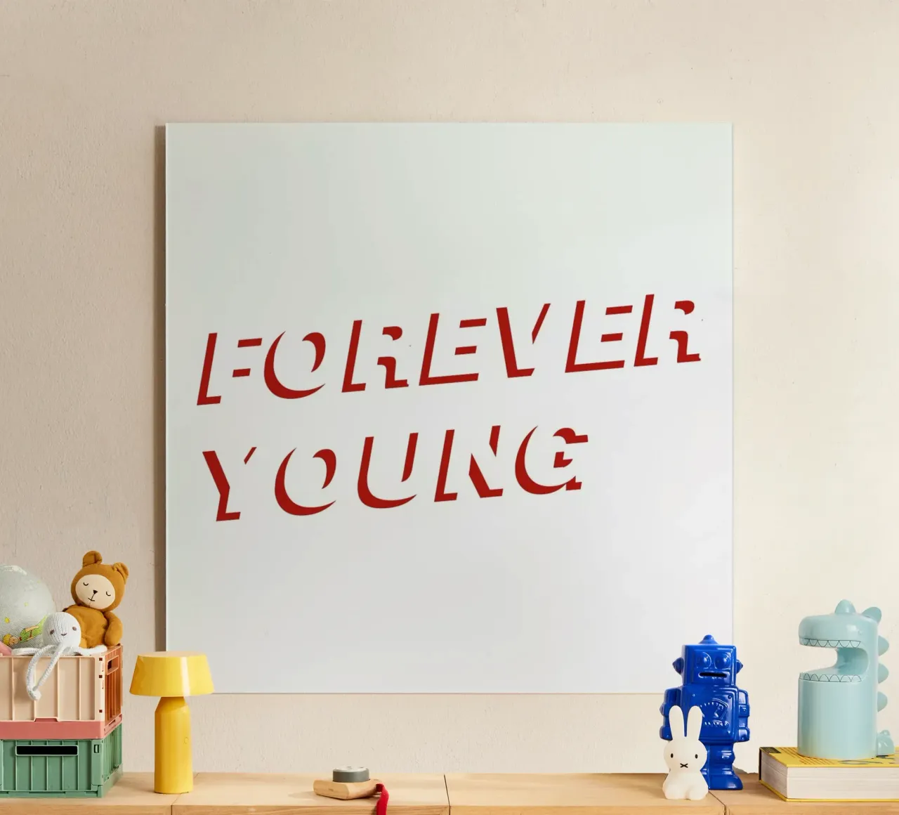 Forever Young White plexiglass da FRAICHE