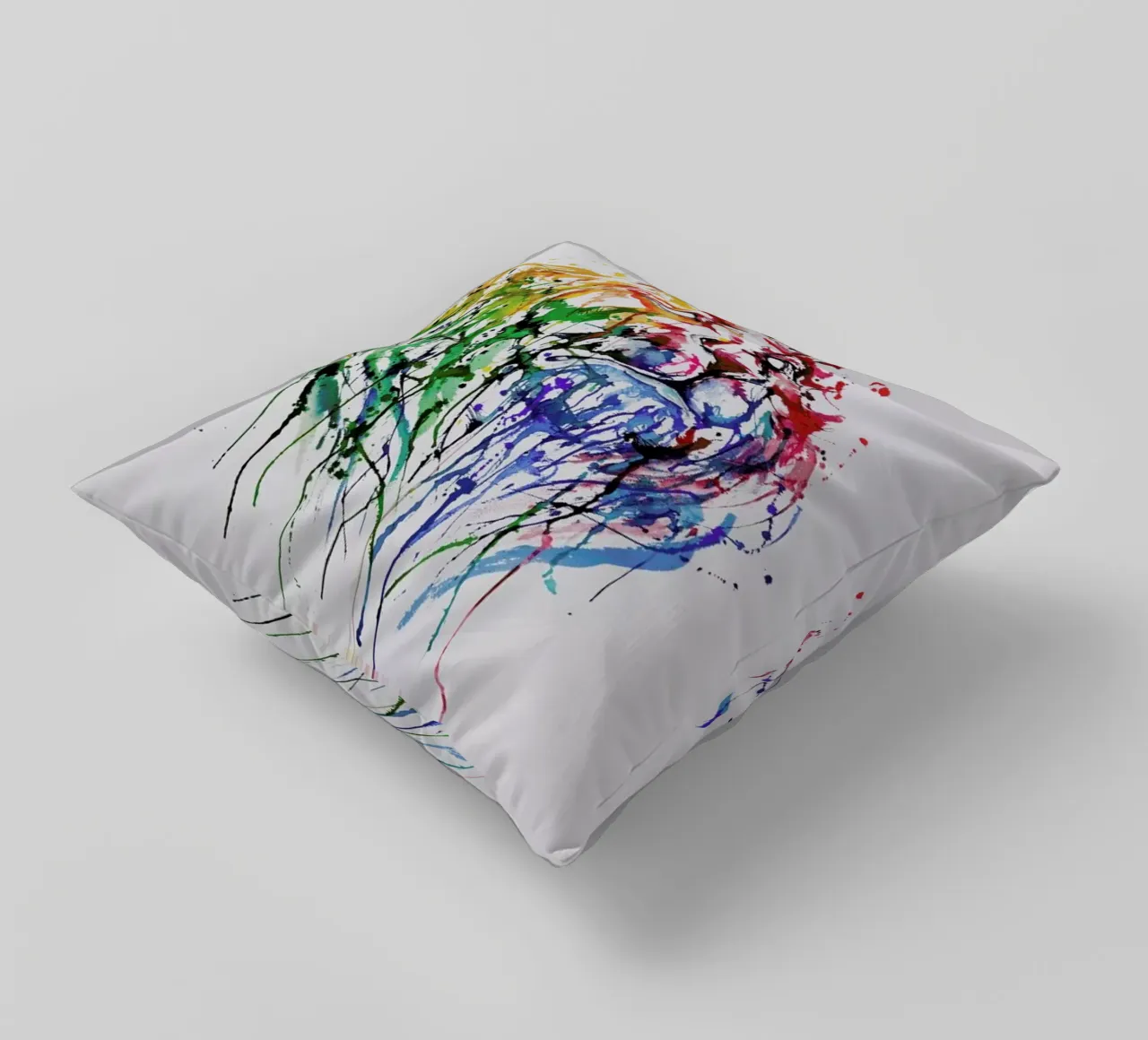 A Portrait of Hong Kong cuscino da Marc Allante