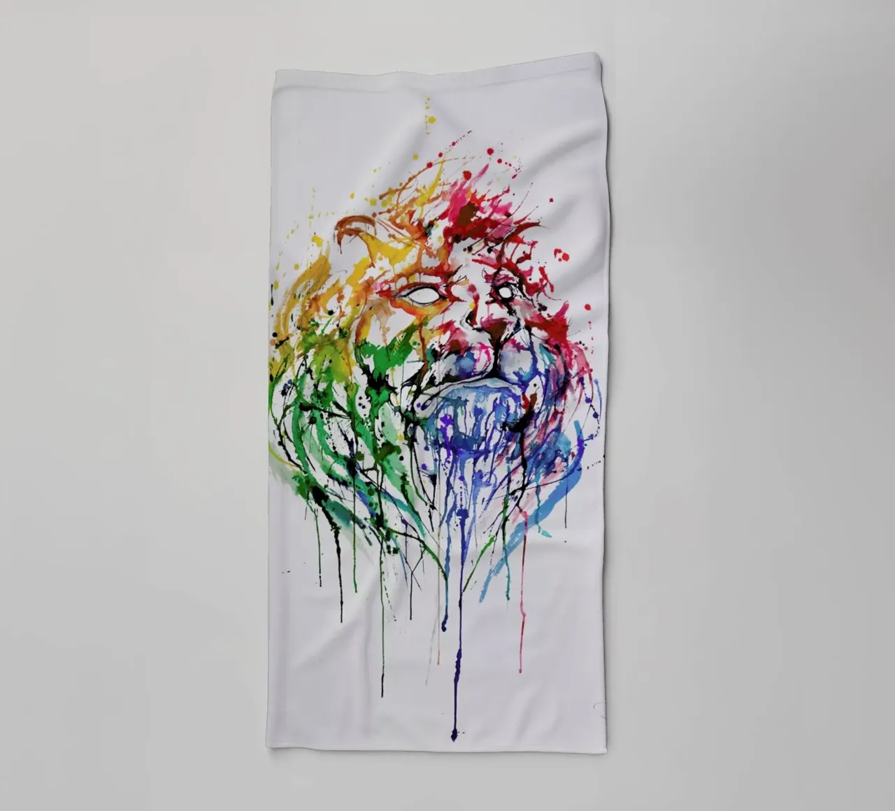 A Portrait of Hong Kong asciugamano da bagno da Marc Allante