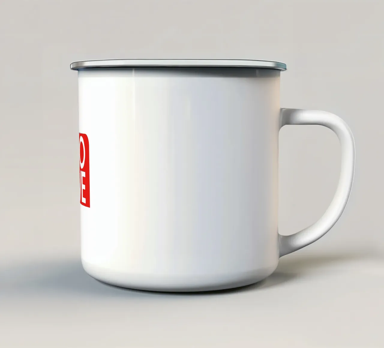 Love tazza in smalto da Flo Klein