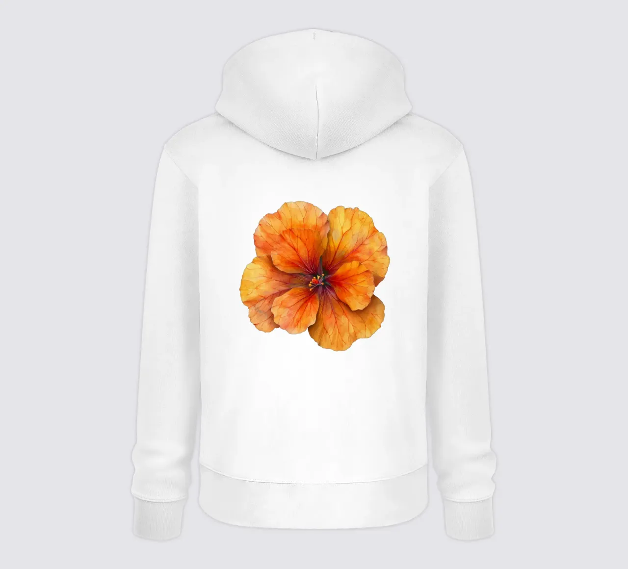 Fiore di nasturzio 3 felpa con cappuccio da Bold Blooms