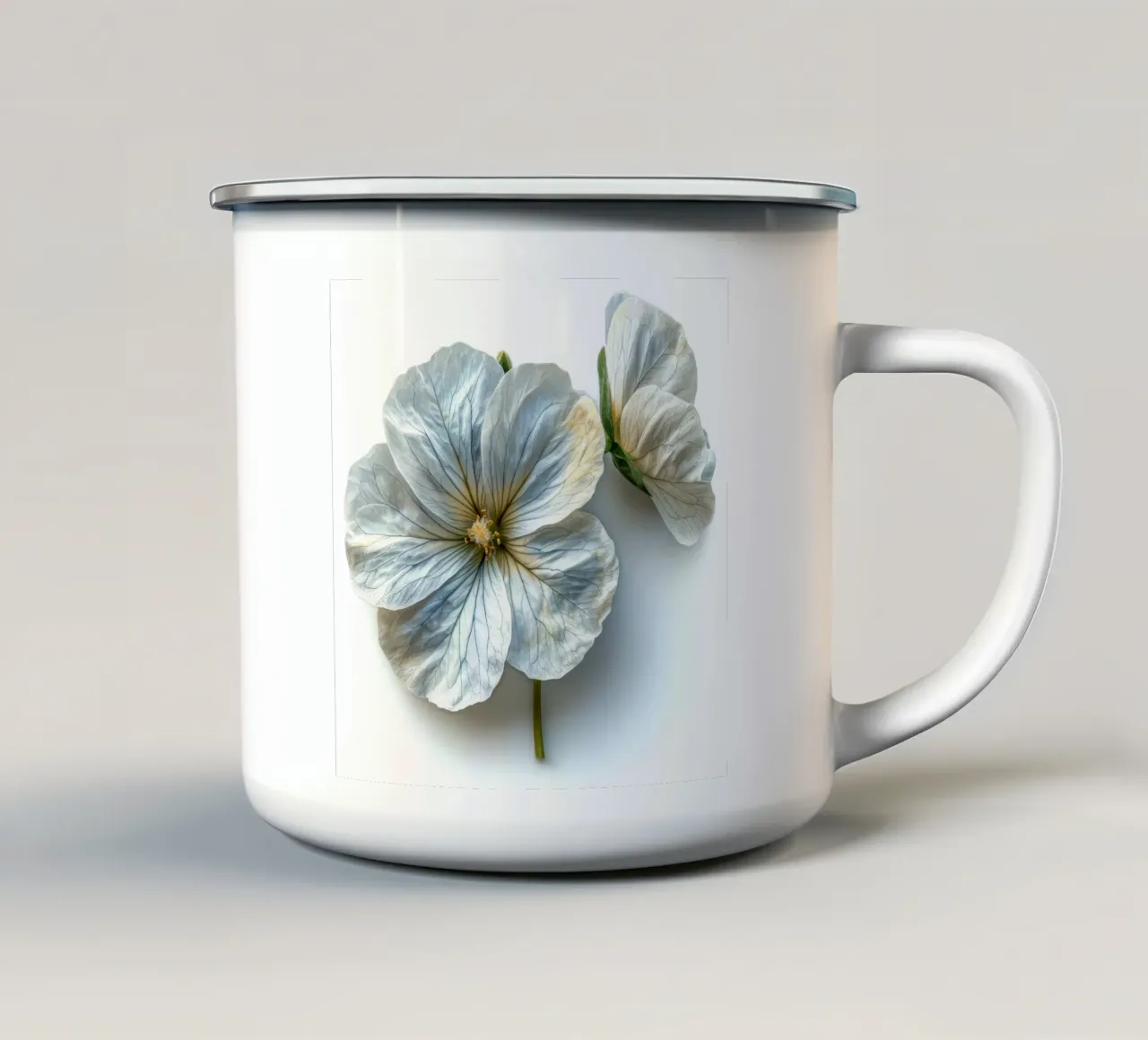 Fiore di Nemesia 2 tazza in smalto da Bold Blooms