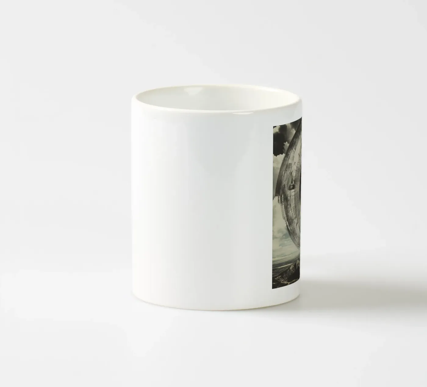 Seeing eye ceramic mug by Synthaira