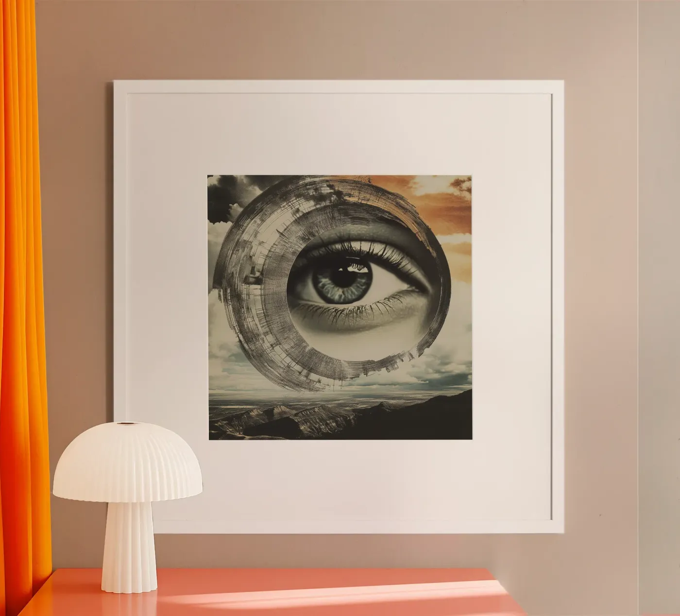 Seeing eye poster by Synthaira