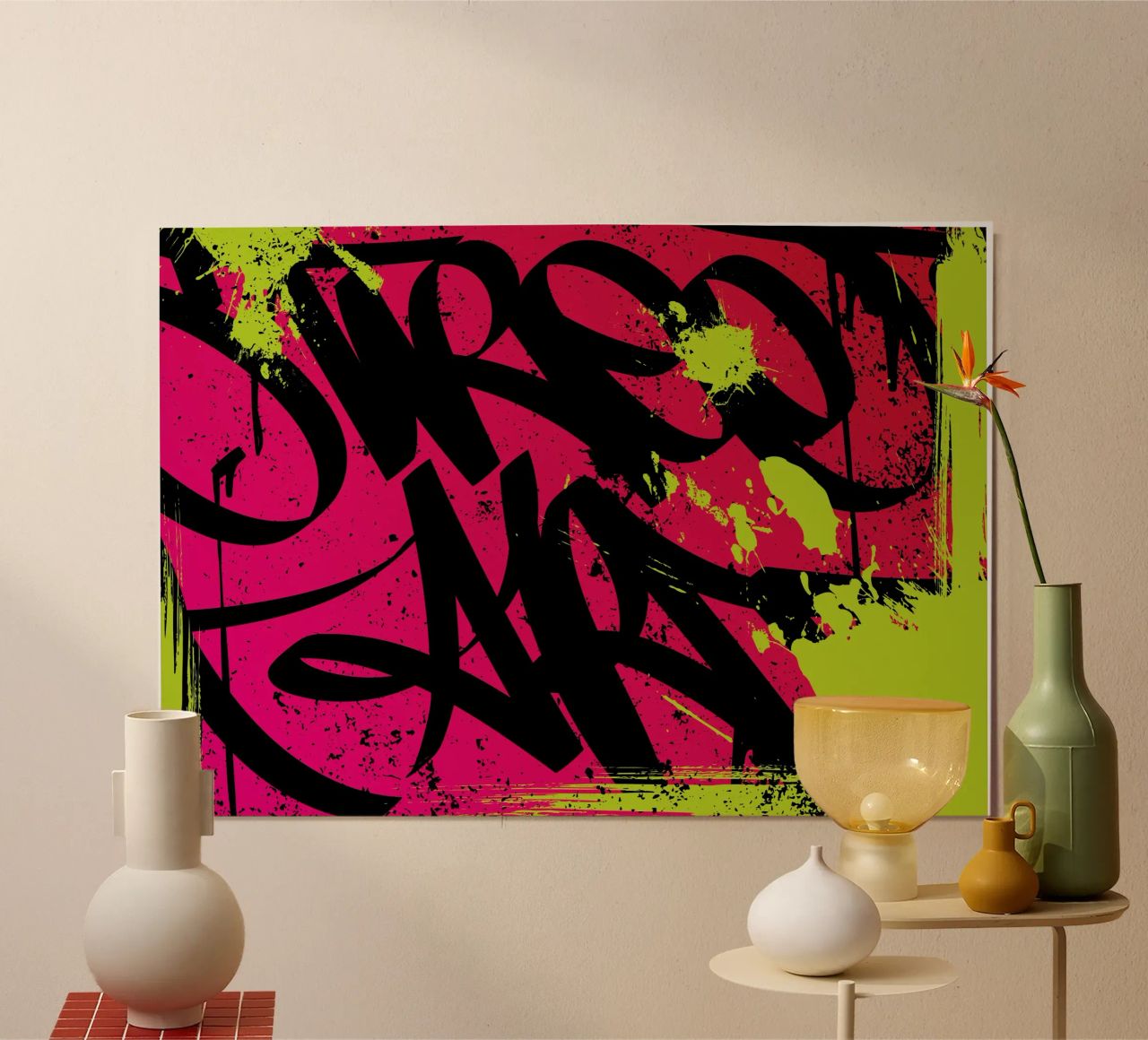 Neo Street Art Poster von Flo Klein