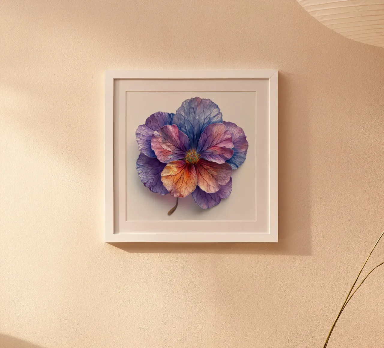 Nemesia Fiore 1 poster con telaio in alluminio da Bold Blooms
