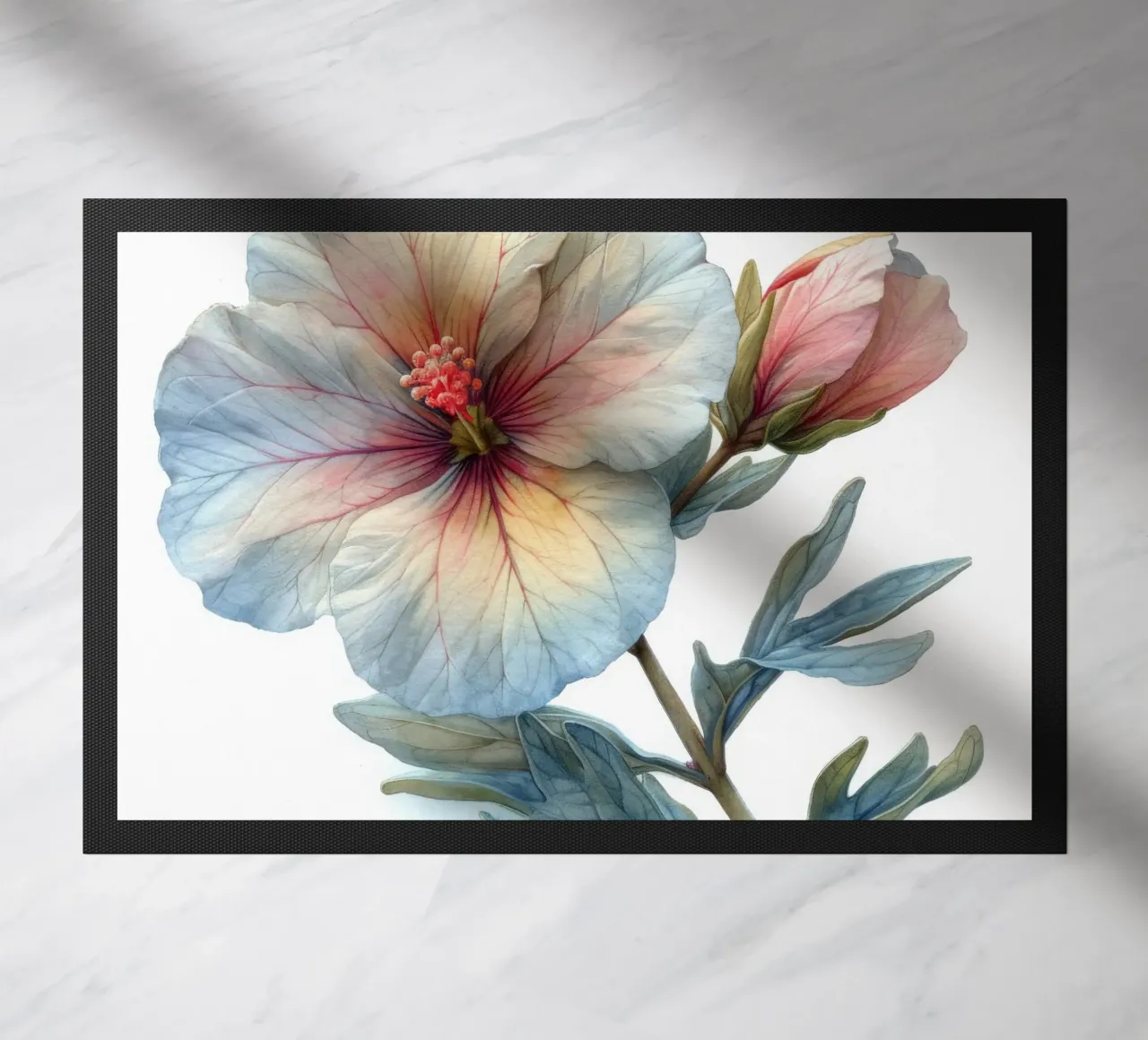 Fiore di Enotera 2 zerbino da Bold Blooms