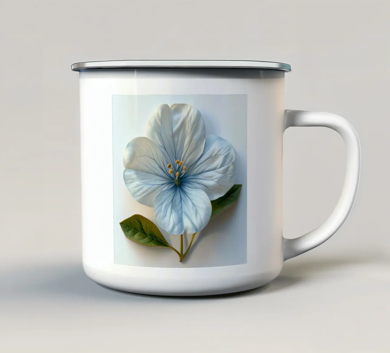 Fiore di Enotera 3 tazza in smalto da Bold Blooms