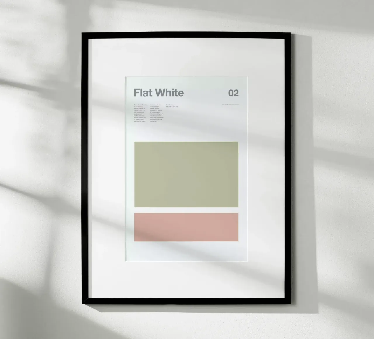 Flat White poster da Nick Barclay