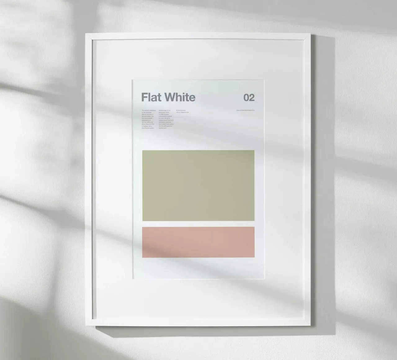 Flat White poster da Nick Barclay