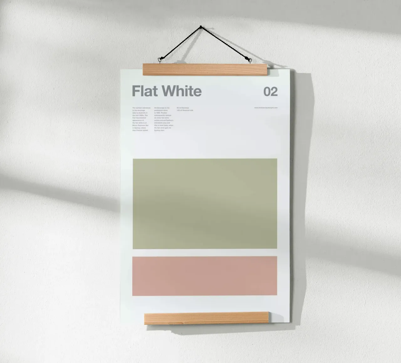 Flat White poster da Nick Barclay