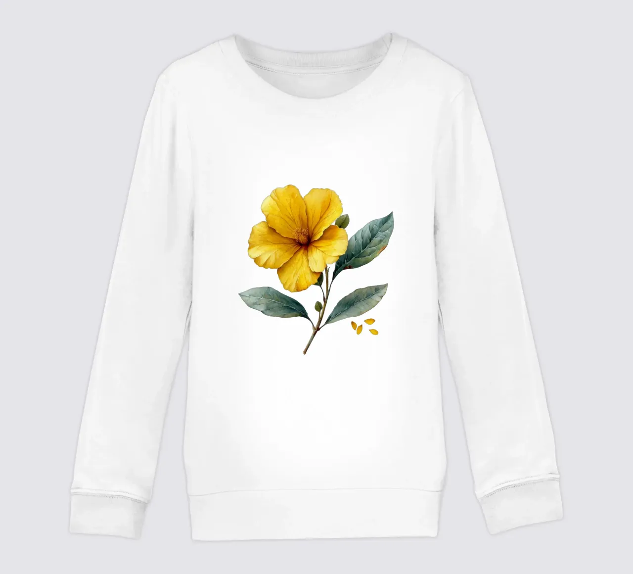 Fiore di Enotera 1 felpa bambino da Bold Blooms
