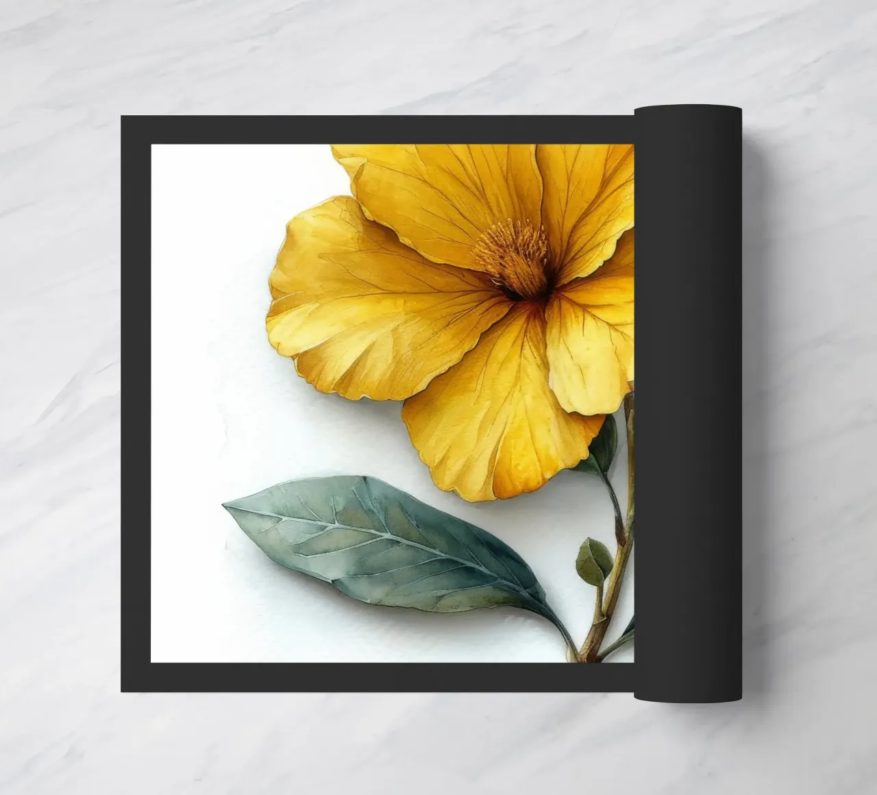 Fiore di Enotera 1 zerbino da Bold Blooms