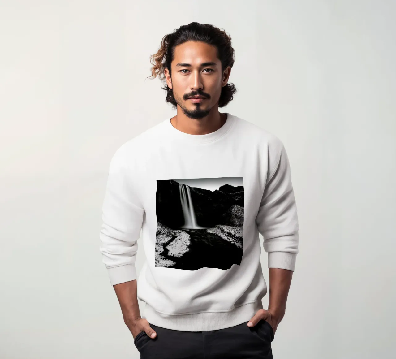 Seljalandsfoss, Island sweatshirt van Håggard Photography | Ronny Behnert
