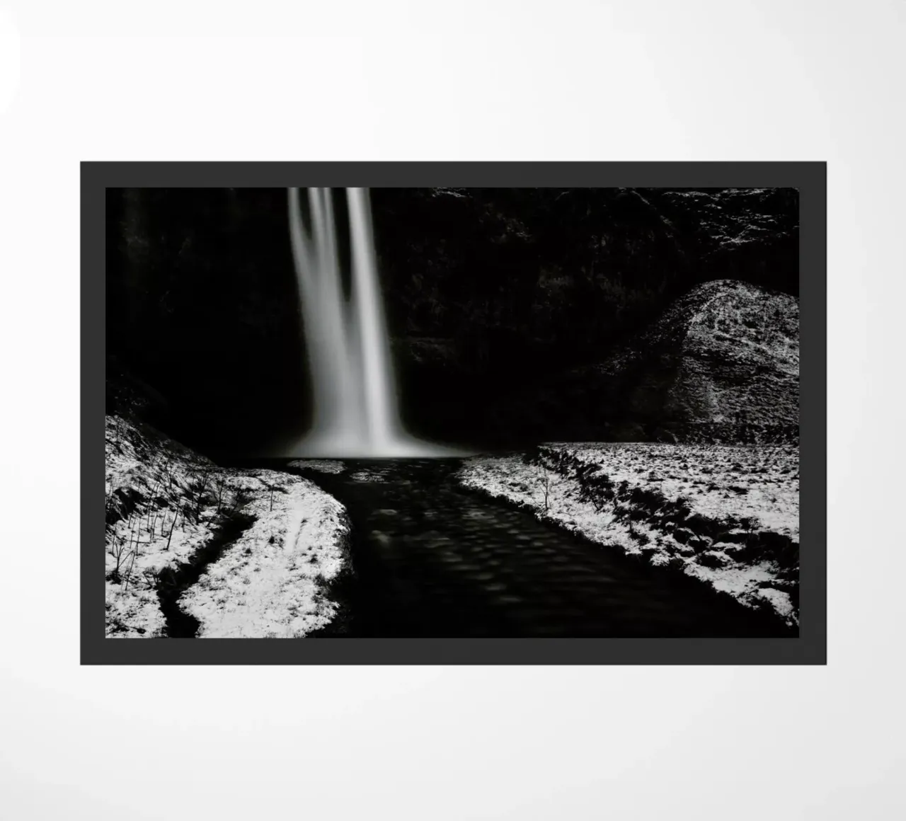 Seljalandsfoss, Island Fußmatte von Håggard Photography | Ronny Behnert