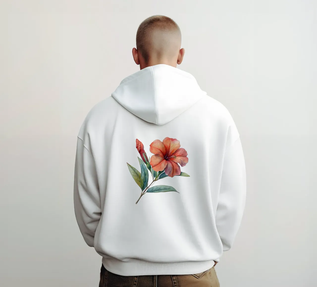 Fiore di oleandro 2 felpa con cappuccio da Bold Blooms