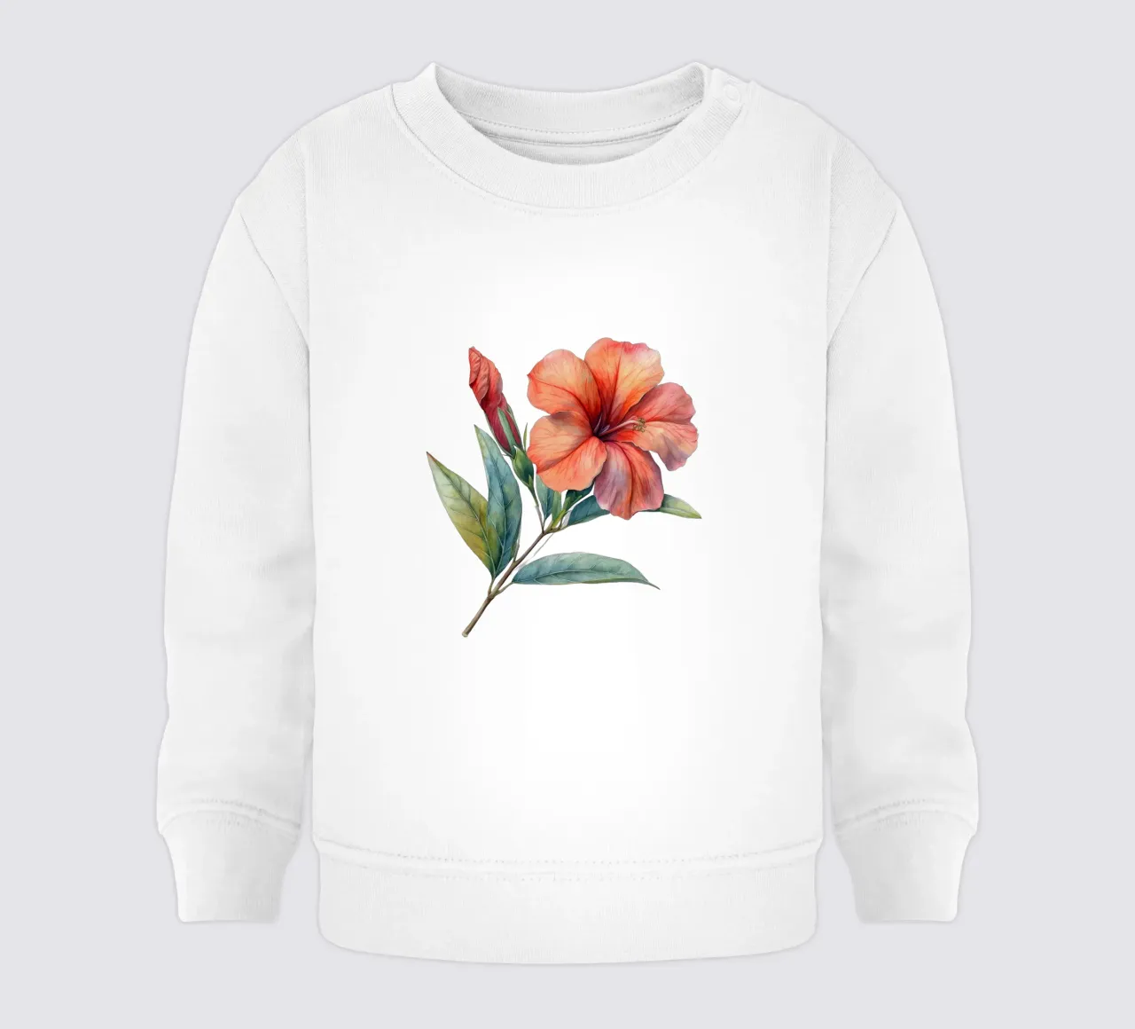 Fiore di oleandro 2 felpa neonato da Bold Blooms