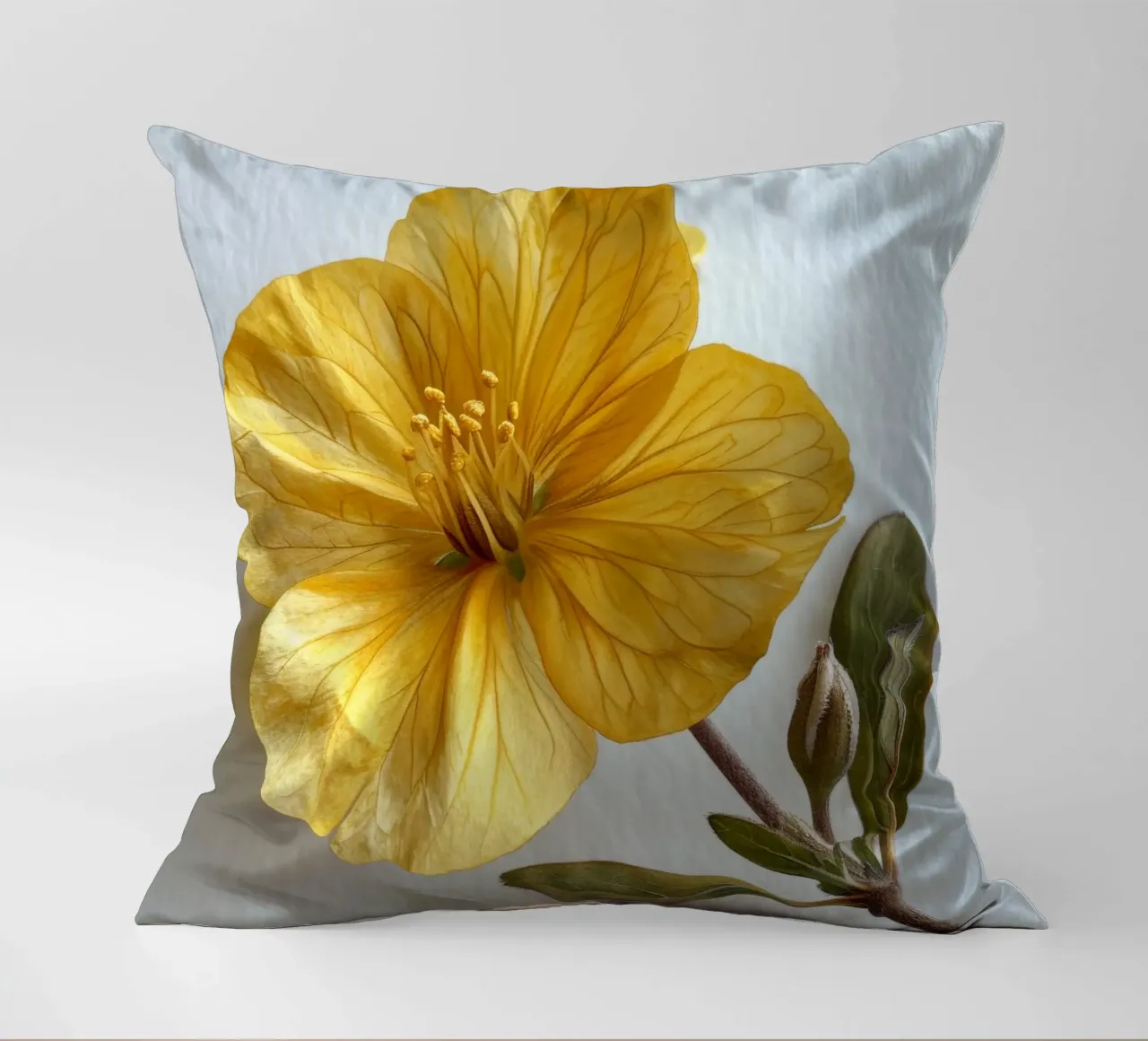 Fiore di Enotera 4 cuscino da Bold Blooms