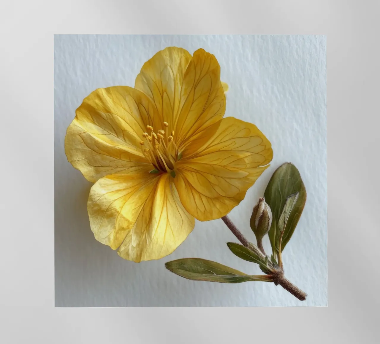 Fiore di Enotera 4 pellicola backlit da Bold Blooms